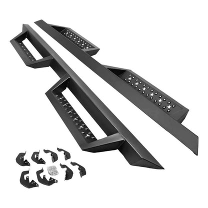 Running Boards Double Cab Chevrolet Silverado GMC Sierra 2007 to 2018
