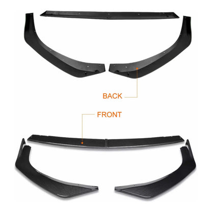 Lip Spoiler Accesorios Fibra Carbono Mazda 3 2019 2020 2021