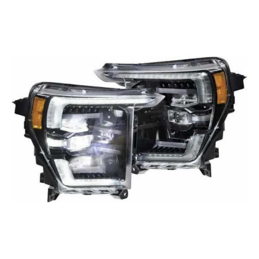 Faros Premium Ford F-150 Led Con Drl 2021 2022 2023 2024