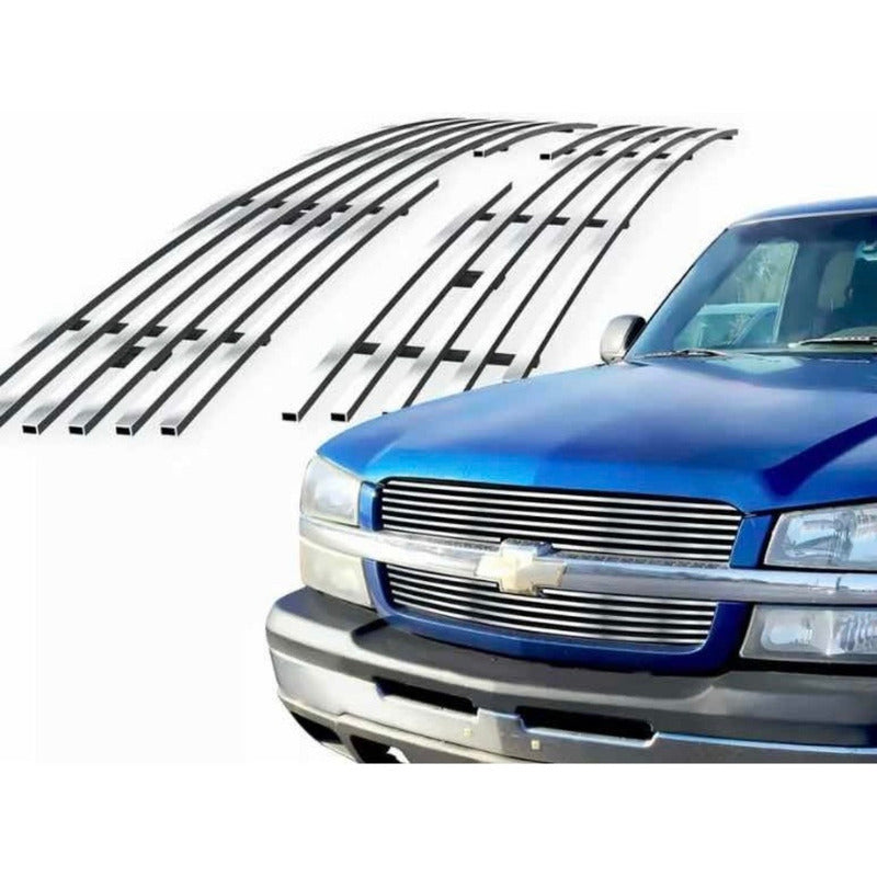 Parrilla Chevrolet Silverado 1500 2500 2003 2004 2005 Cromado Brillante
