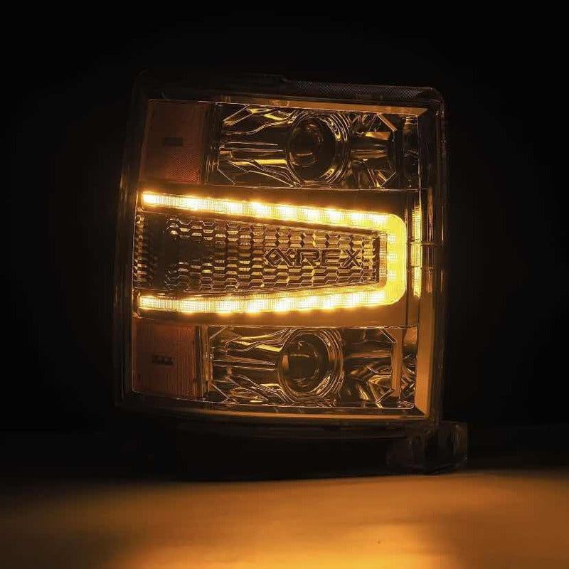 Led Headlights Chevrolet Silverado Cheyenne 2014 2015 Alpha Rex