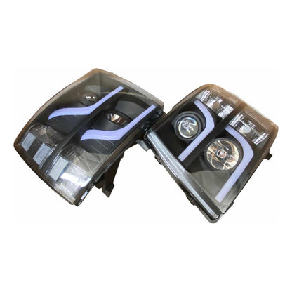 Silverado 1500 2500HD LED Headlights 2007 2008 2009 to 2014