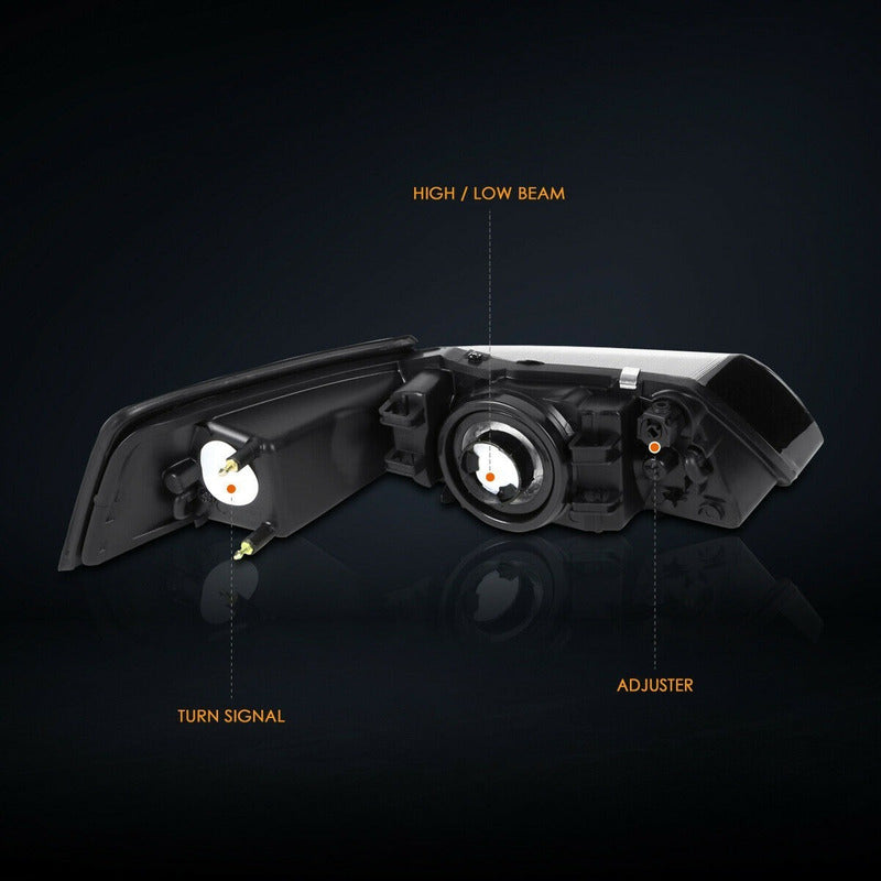 Faros Para Ford Mustang 99 2000 2001 2002 2003 2004
