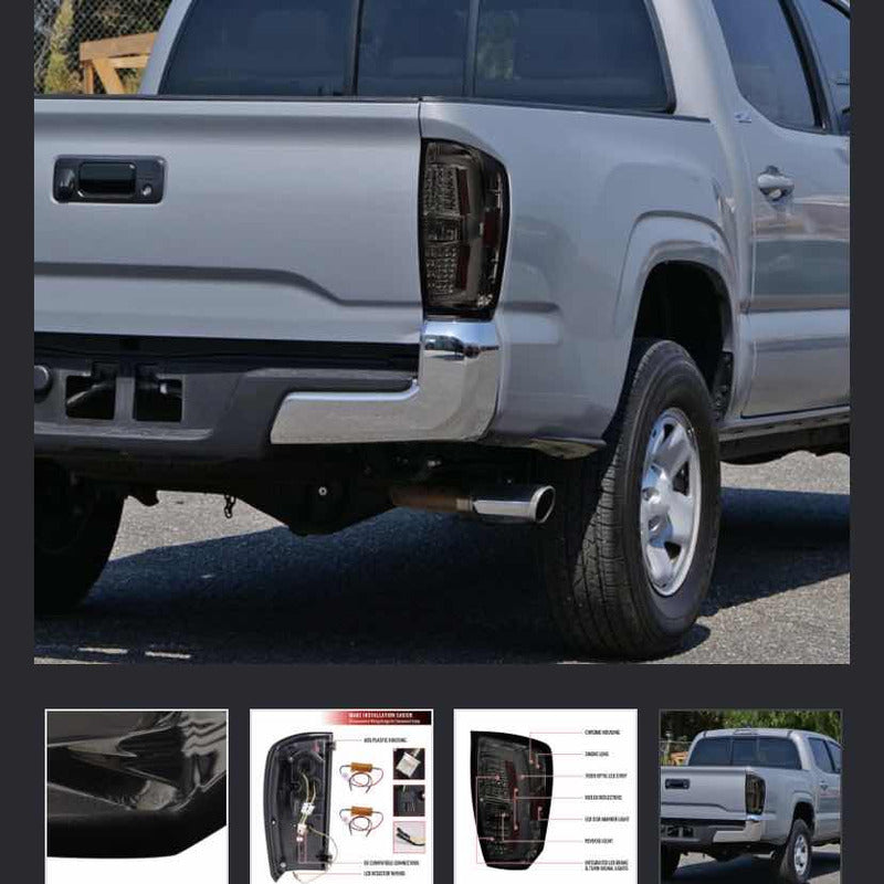 Calavera Led Izquierda Toyota Tacoma 2016 a 2022