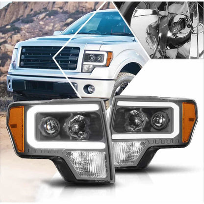 Par De Faros Led Ford F-150/ Lobo 2009 2010 2011 A 2014