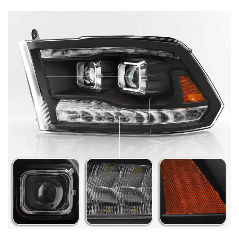 Led Headlights Ram 1500 2500 2009 to 2018