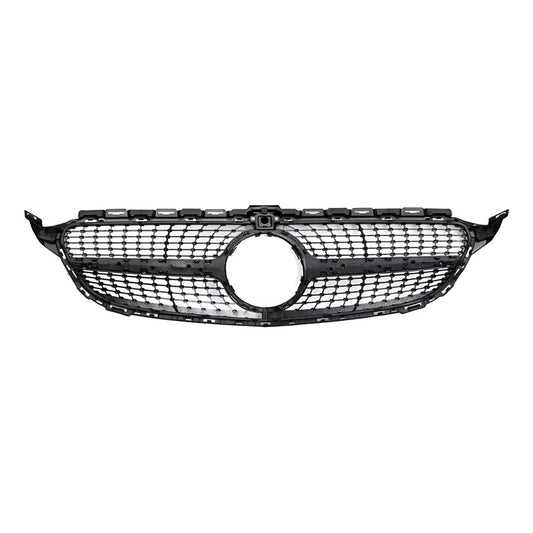 Parrilla Diamond C200 C250 C300 Clase C W205 2015-2018