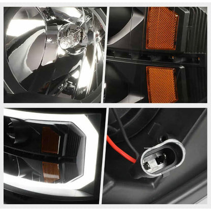 Par Faros Led Drl Chev Silverado 2007 2008 2009 2010 A 2014