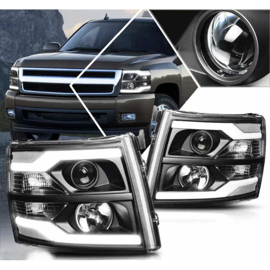 Chevrolet Silverado LED Headlights 2007 to 2014