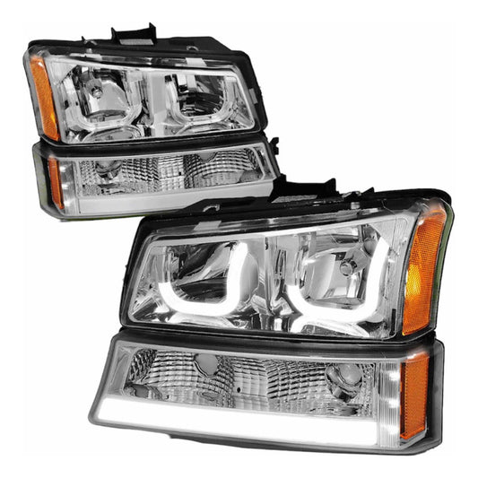 LED Headlights Chevrolet Silverado Avalanche 2003 to 2007