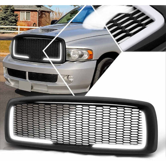 Parrilla Con Led Dodge Ram 2002 2003 2004 2005