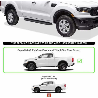 Estribos Ford Ranger 1999 a 2023