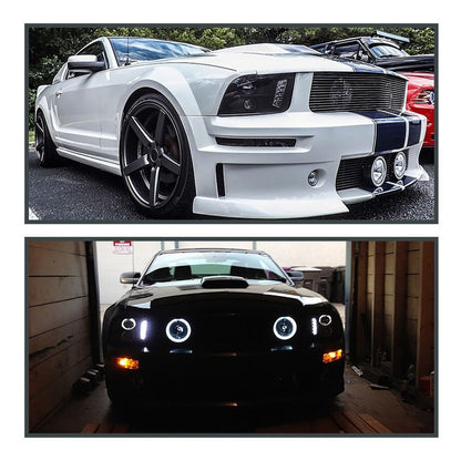 Headlight and Bumper Light Kit Ford Mustang 2005 to 2009