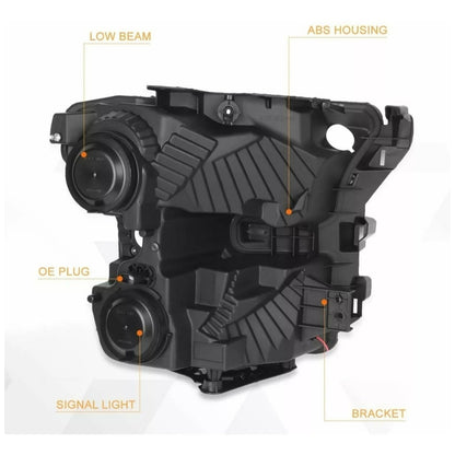 Ford F-150 Lobo headlights 2015 to 2017