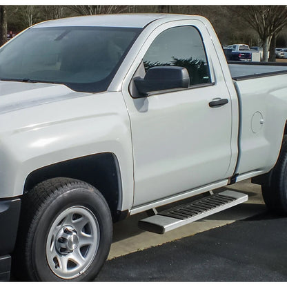 Running Boards Single Cab Chevrolet Silverado Cheyenne GMC Sierra 2007 to 2018
