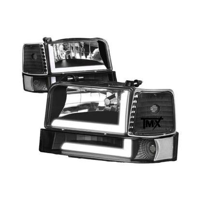 Par Faros Led Drl Ford F-150 F-250 F-350 Bronco 1992 A 1996 Ambos Lados