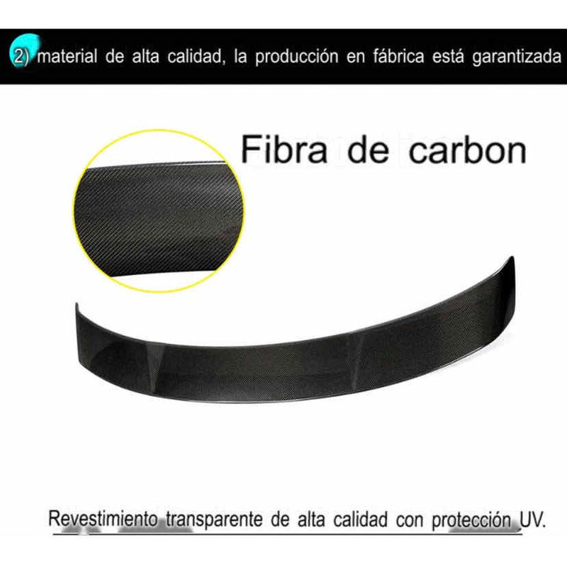 Aleron  Fibra Carbono Audi Tt Tts Ttrs Coupe 2015-2018