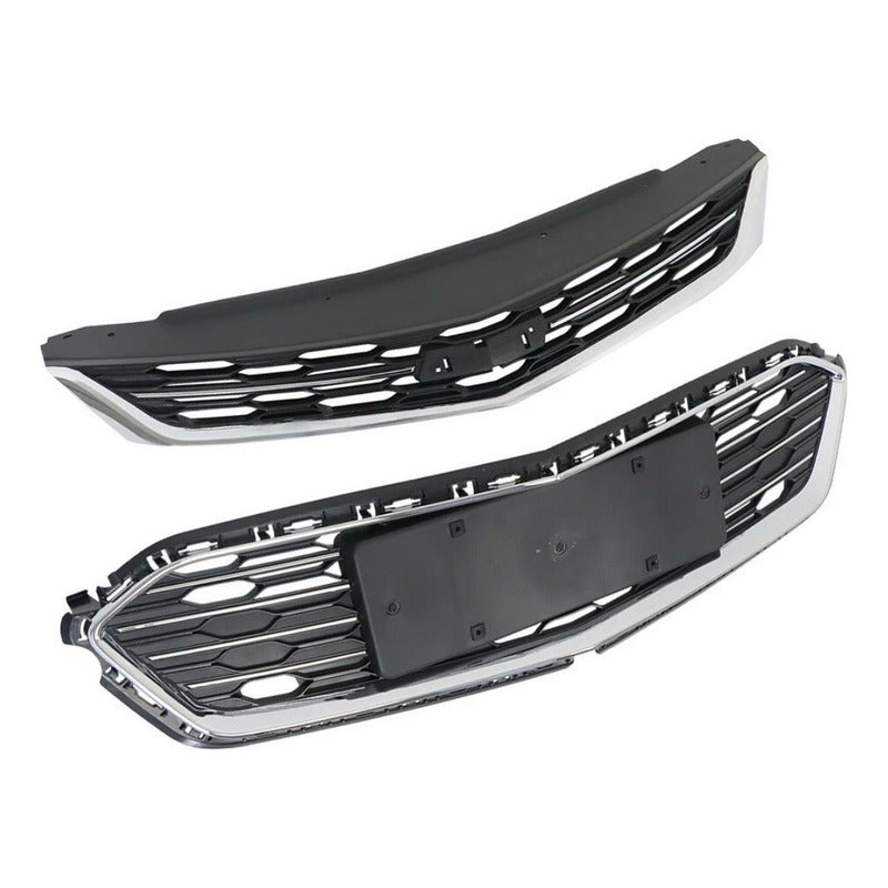 Facia Delantera Con Parrillas Chevy Cruze 2016 2017 2018