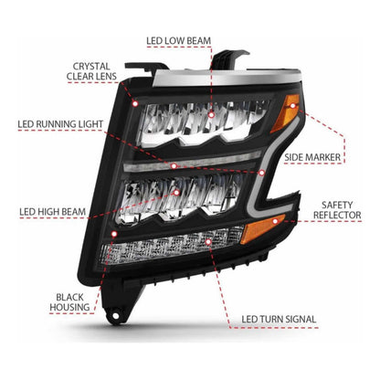 Par Faros Ultra Led Suburban 2015 2016 2017 2018 2019 2020