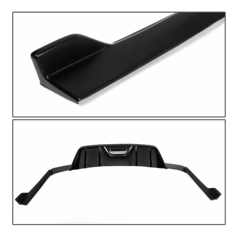 Difusor Trasero Ford Mustang Para 2015 2016 2017 Negro