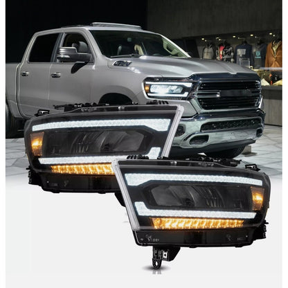 Faros Led Secuencial Dodge Ram 1500 2019 2020 2021