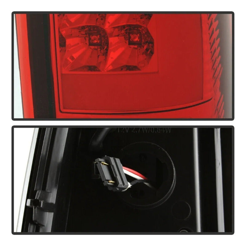 Calaveras Chev Silverado Led 1500 1999 2000 2003 2004 A 2006 Ambos Lados Transparente