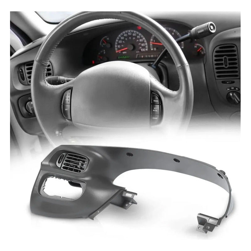 Bisel Para Tablero F-150 Lobo Expedition 1997 A 2003 Gris Oscuro