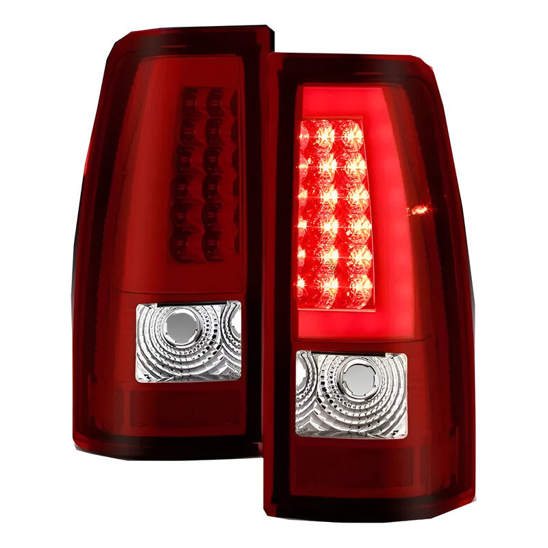 Calaveras Chev Silverado Led 1500 1999 2000 2003 2004 A 2006 Ambos Lados Transparente