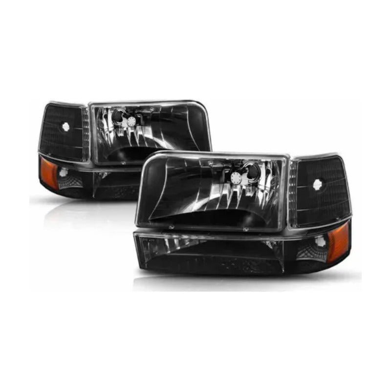 Combo Faros Y Calaveras Ford F-150 F-250 Bronco 1992 A 1996