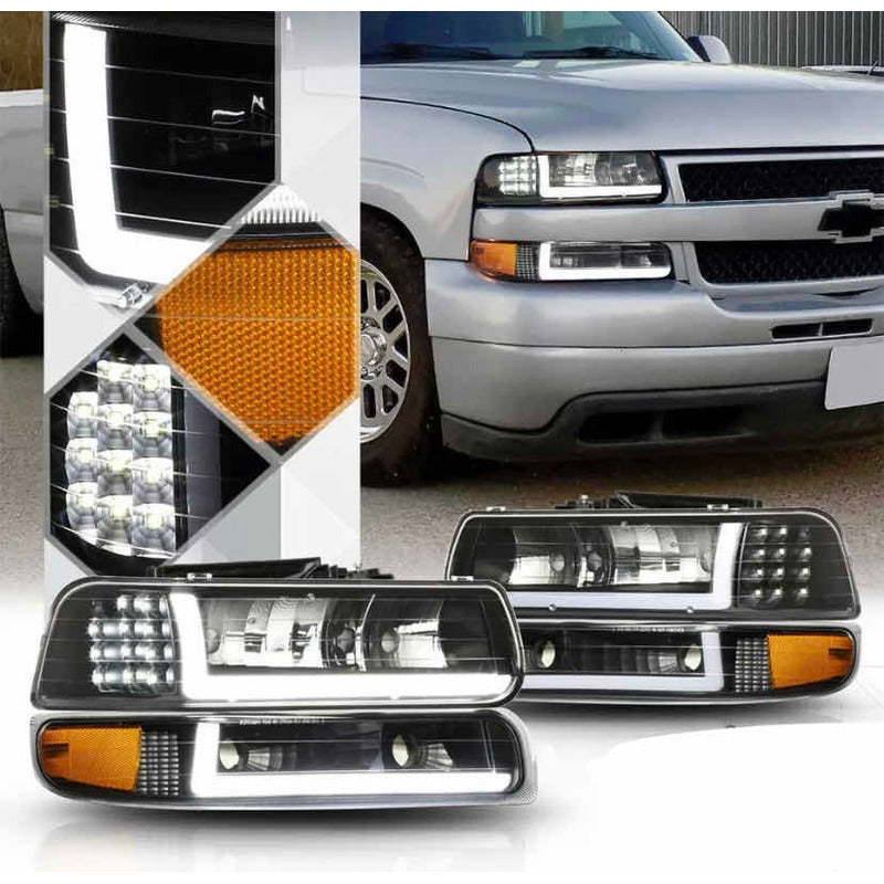 Chevrolet Silverado LED Headlights 1999 to 2002
