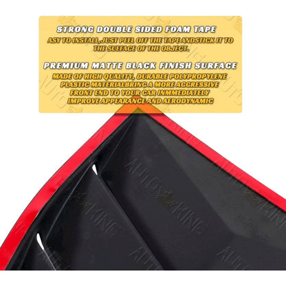 Louvers Laterales Nissan 370z 2009 2010 2011 A 2020 Negro