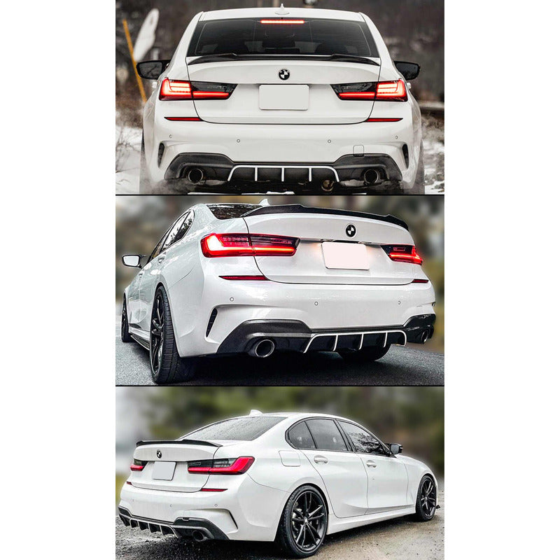 Carbon Fiber Spoiler BMW G20 3 Series 330i G80 2019 to 2023
