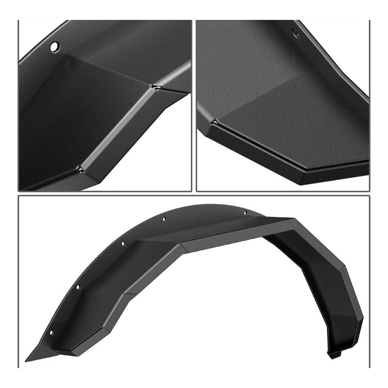 Cantoneras Delanteras Y Traseras Ford Bronco 2021 A 2024 Negro