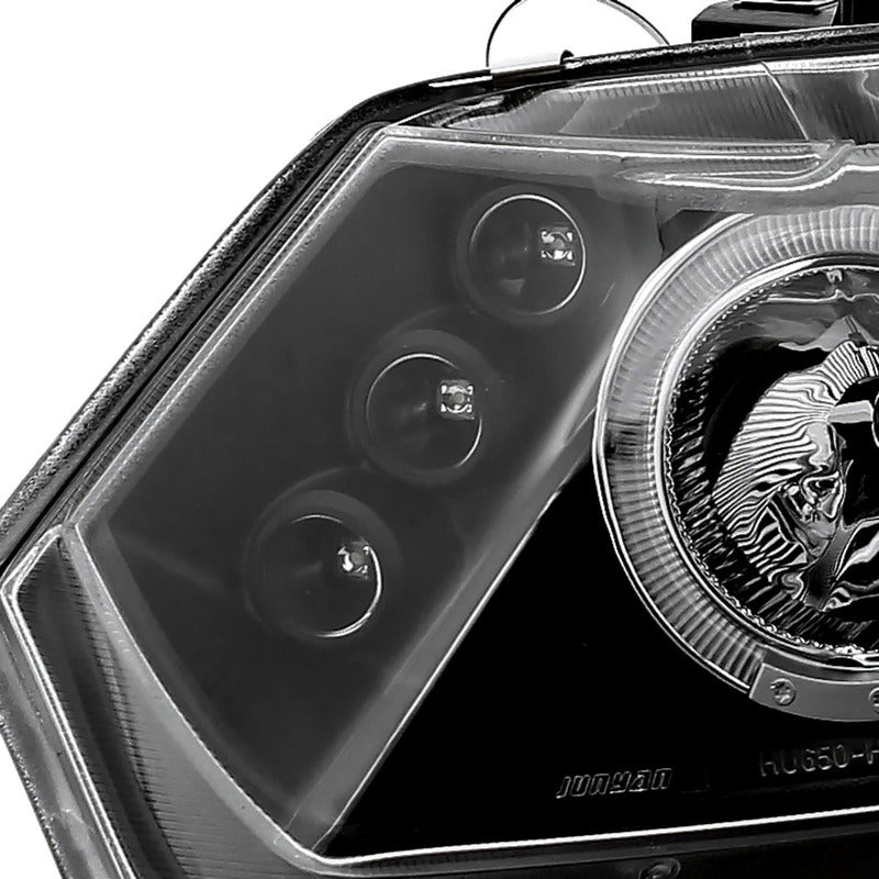 Faros Doble Halo Honda Civic Coup 2006 2007 2008 2009 A 2011