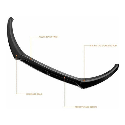 Lip Ford Focus Accesorios Negro 2015 2016 2017 2018