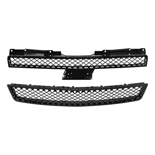Parrilla Chevy Tahoe Suburban Avalanche 2007 2008  A 2014 Negro Brillante