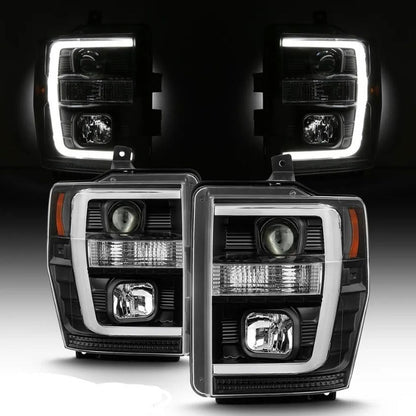 Faros Led Ford F250/350/450 Super Duty 2008 A 2010 Izquierdo