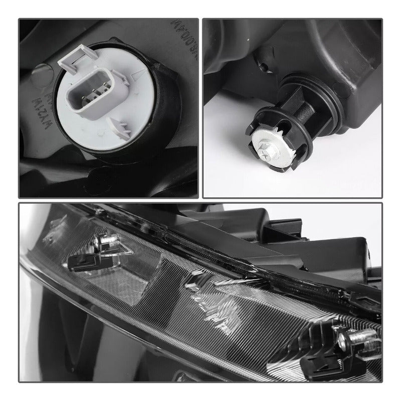 Led Drl Headlights Honda Civic 2016 to 2018