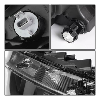 Led Drl Headlights Honda Civic 2016 to 2018