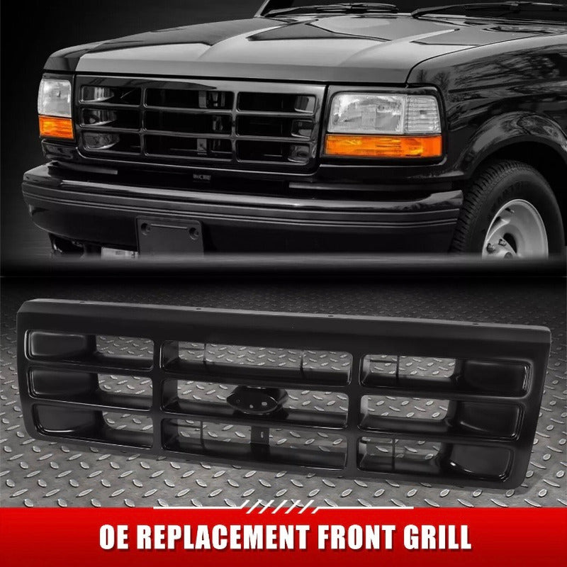 Parrilla Delantera Bronco Negro 1992 1993