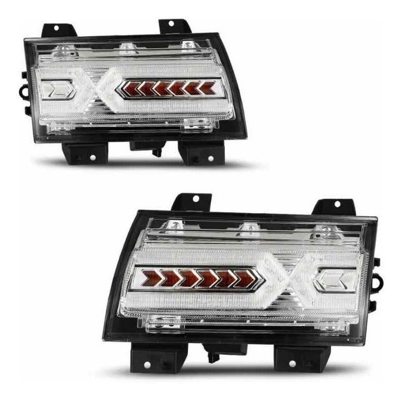 Faros Led Jeep Wrangler Jl Secuencial 2018 2019 2020 2021