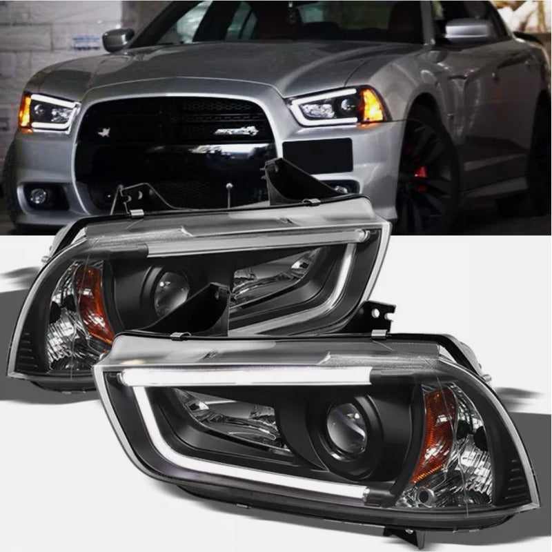 Faros Led Para Dodge Charger 2011 2012 2013 2014