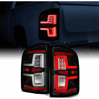 Calaveras Chev Silverado Led 2008 2009 2010 2011 A 2014 Cromado