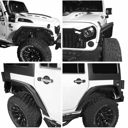 Cantoneras Metálicas Wrangler Jk 2007 2008 2009 2010 A 2018