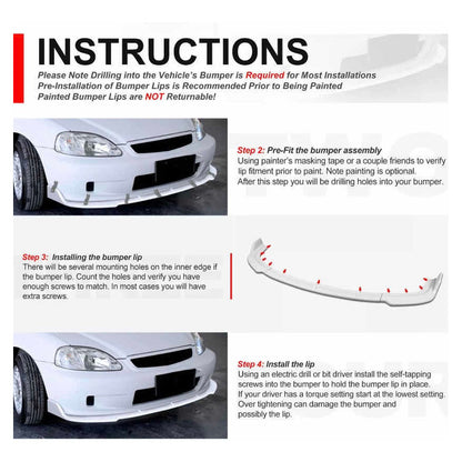 Lip Mazda 6 2019 to 2021
