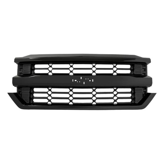 Parrilla Delantera Chevy Silverado 1500 Negro 2016 A 2019