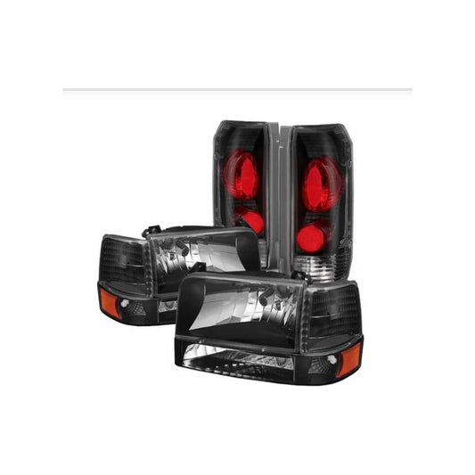 Combo Faros Y Calaveras Ford F-150 F-250 Bronco 1992 A 1996