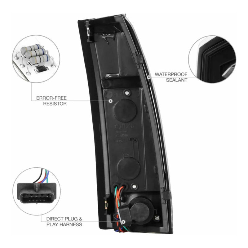 Faros Y Calaveras Chevrolet Silverado 1500 2500 1988 a 1993