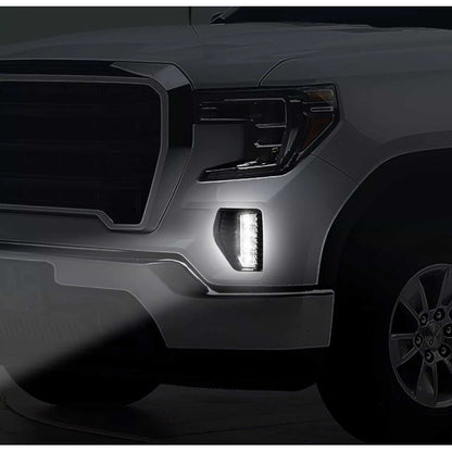 Set Faros De Niebla Led Gmc Sierra 1500 2019 2020 2021
