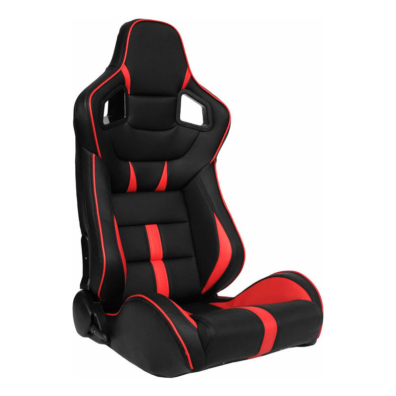 Pair of Universal PVC Racing Style Seats